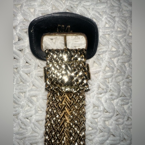 Vintage Gold Tone Belt Size 38” Long - Picture 4 of 5